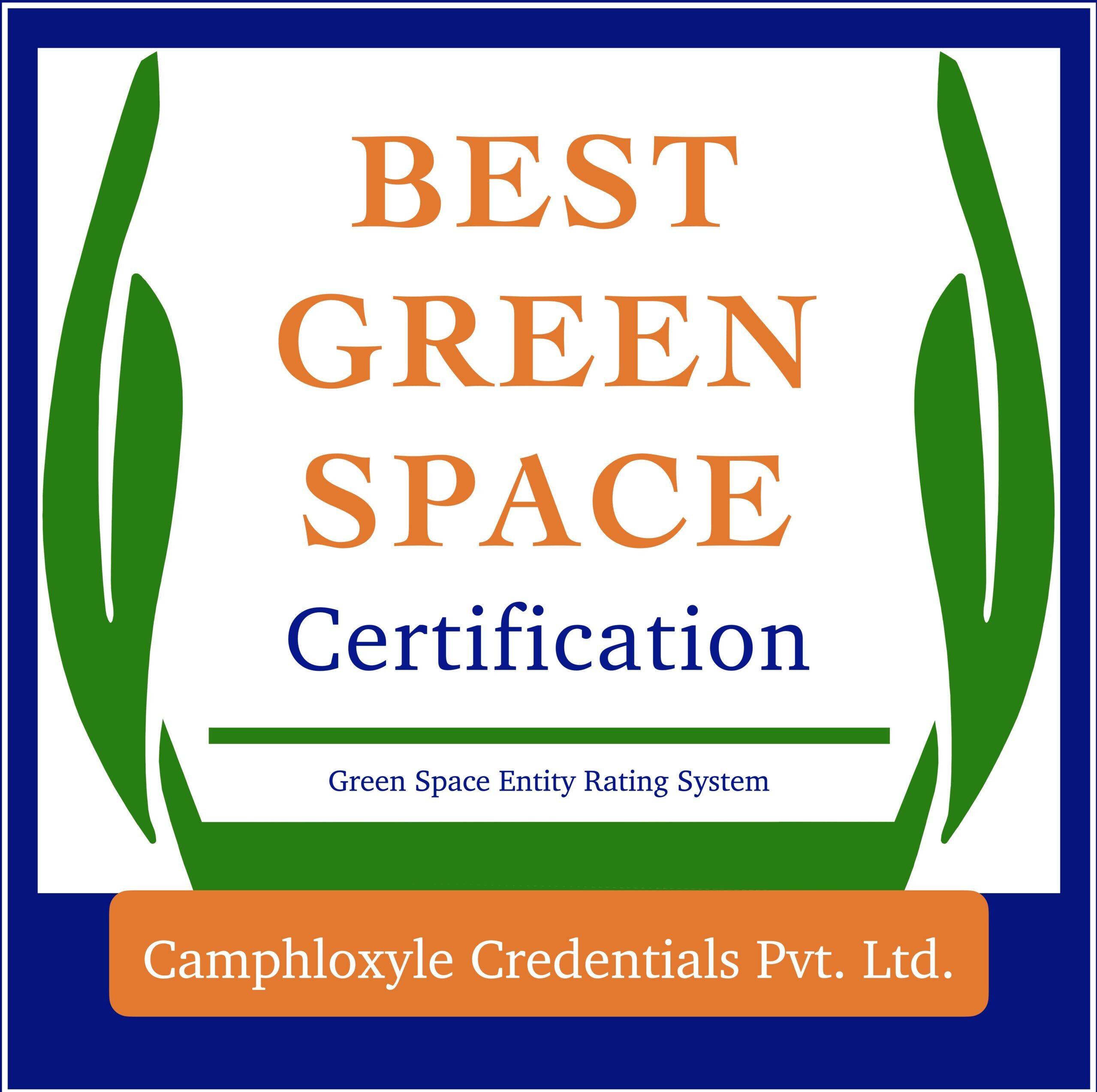 BEST GREEN SPACE CERTIFICATION™